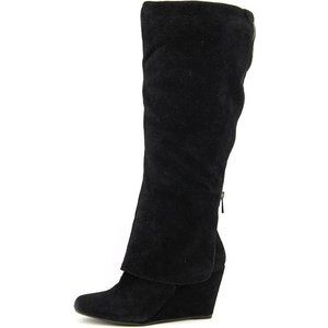 Jessica Simpson ‘Rallie’ Suede Wedge Tall Boots